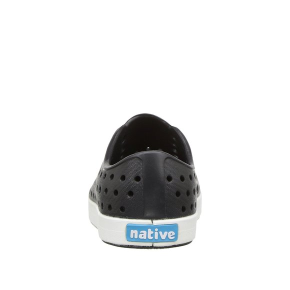 NATIVE SHOES, JEFFERSON CHILD, KIDS LIGHTWEIGHT SNEAKER, JIFFY BLACK/SHELL - Picture 6 of 6